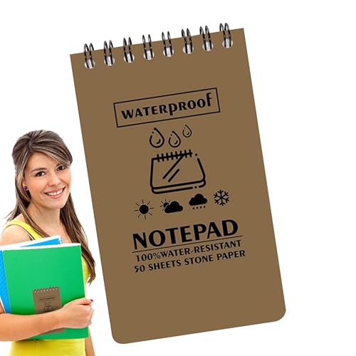 NevPuose Schreibblock im Freien - wasserdichtes Taschenjournal, Spiral Field | Kompaktwetterfestes Memo -Tracker für Wanderpakete, Forstwirtschaft, Ingenieurumfragen, Bauprojekte, taktische Abenteuer NevPuose Schreibblock im Freien - wasserdichtes Taschenjournal, Spiral Field | Kompaktwetterfestes Memo -Tracker für Wanderpakete, Forstwirtschaft, Ingenieurumfragen, Bauprojekte, taktische Abenteuer von NevPuose