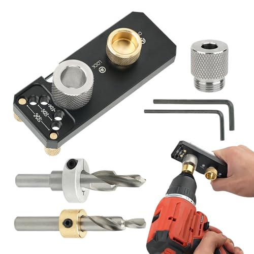 Bohranleitung Gerade Löcher - Aluminiumprofil Drill Guide, Metall -Extrusionsloch -Jig | Slider Aluminiumprofile Bohrführer Punch -Positionierer, entzückende Metall -Extrusionsloch -Jig für gerade Löc Bohranleitung Gerade Löcher - Aluminiumprofil Drill Guide, Metall -Extrusionsloch -Jig | Slider Aluminiumprofile Bohrführer Punch -Positionierer, entzückende Metall -Extrusionsloch -Jig für gerade Löc von Nevalerra