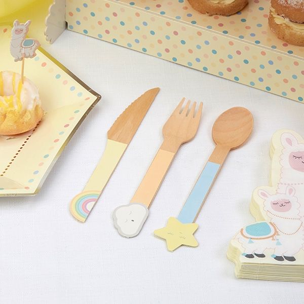 Holzbesteck Babymotive, 24-tlg. Holzbesteck Babymotive, 24-tlg. von Neviti
