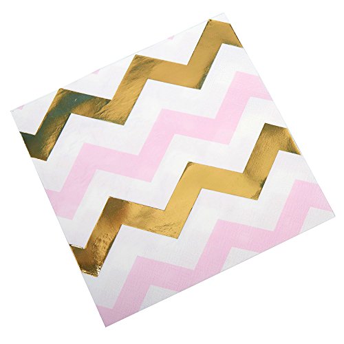 Neviti Pattern Works Servietten, Zickzack, Pink Neviti Pattern Works Servietten, Zickzack, Pink von Neviti