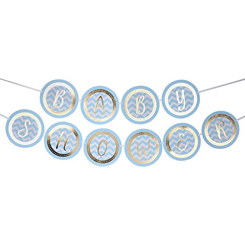 Neviti Pattern Works Wimpelkette Baby Shower, Blau Neviti Pattern Works Wimpelkette Baby Shower, Blau von Neviti