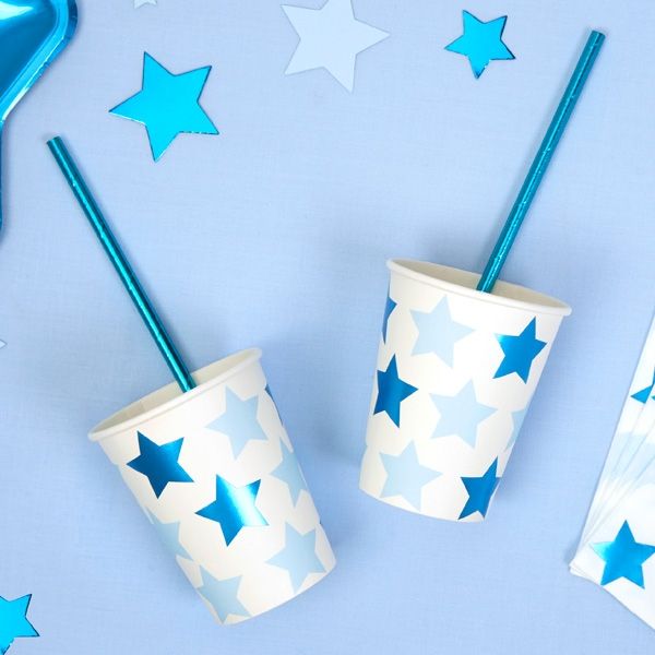Partybecher "Kleiner Stern"in blau, 8er Pack Partybecher "Kleiner Stern"in blau, 8er Pack von Neviti