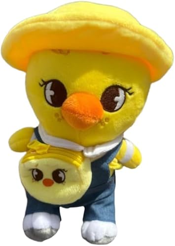 25 cm Kpop Stray Kids Puppe aus Plüsch Skzoo Cartoon Plüsch Neue Kleidung Stil SKZ Zeichnung für Fans (Bbokari) von Nevstop