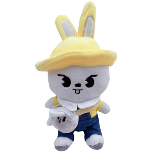 25 cm Kpop Stray Kids Puppe aus Plüsch Skzoo Cartoon Plüsch Neue Kleidung Stil SKZ Zeichnung für Fans (Leebit) von Nevstop