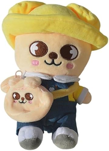 25 cm Kpop Stray Kids Puppe aus Plüsch Skzoo Cartoon Plüsch Neue Kleidung Stil SKZ Zeichnung für Fans (Puppym) von Nevstop