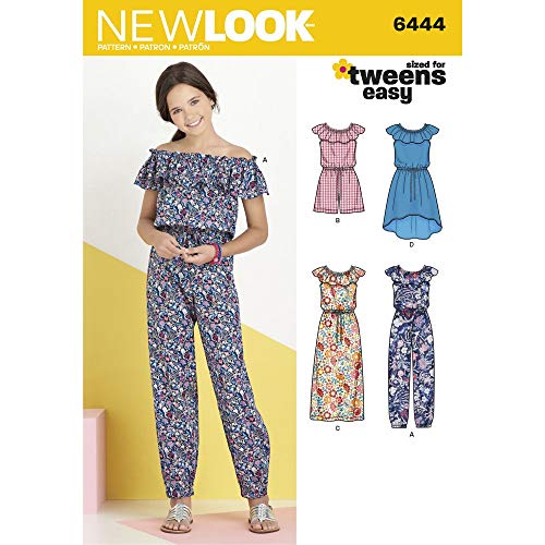 New Look Mädchen Kleid und Overall in Zwei Längen Schnittmuster, Papier New Look Mädchen Kleid und Overall in Zwei Längen Schnittmuster, Papier von New Look