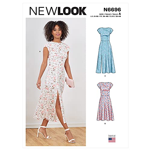 New Look UN6696A Schnittmuster N6696 Damenkleider, Papier, 6-8-10-12-14-16-18 New Look UN6696A Schnittmuster N6696 Damenkleider, Papier, 6-8-10-12-14-16-18 von New Look