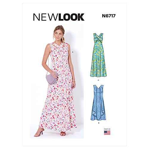 New Look UN6717A Damen Strickkleider A (8-10-12-14-16-18) von New Look