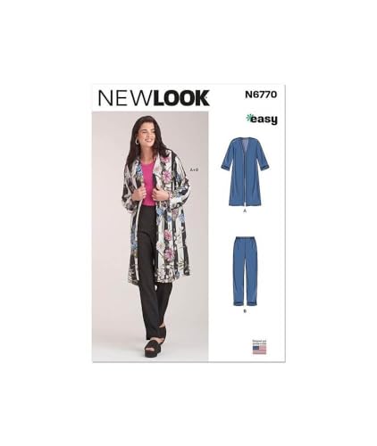 New Look UN6770A Damenjacke und Hose, Größe 38-40-42-44-46-48-50 New Look UN6770A Damenjacke und Hose, Größe 38-40-42-44-46-48-50 von New Look