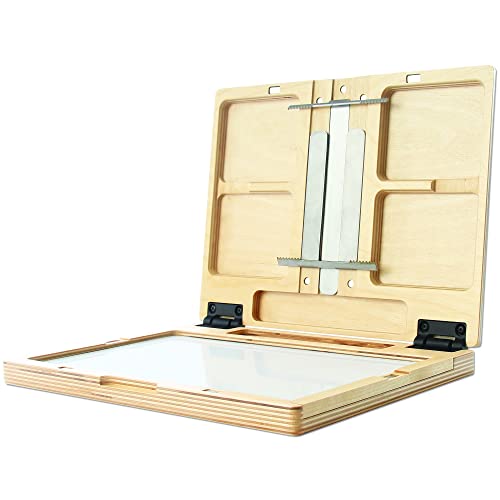 New Wave U.Go Plein Air Anywhere Pochade Box, Ultra Lightweight Baltic Birch Wood with Stainless Steel and Aluminum Construction, Medium Measures 8.4 x 11.25 x 1.25 inches (00702) von New Wave