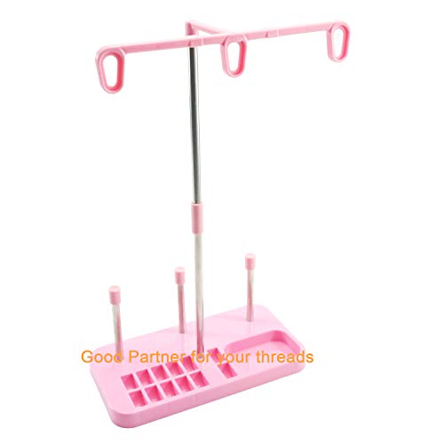 New brothread Spulenhalter Garnrollenhalter für Stickerei, Nähen, Quilten - Vier Farben für die Auswahl - Rosa New brothread Spulenhalter Garnrollenhalter für Stickerei, Nähen, Quilten - Vier Farben für die Auswahl - Rosa von New brothread