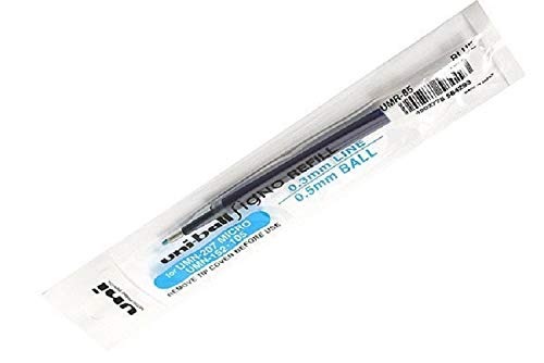 Uni SigNo UMR-85 Gel-Füllfederhalter, 0,5 mm, 12 Stück (für UMN-207 Micro), Blau von NewItemExpress