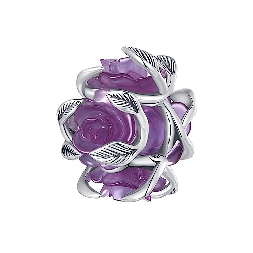 NewL Rose Blume Perlen Blume Rose Perlen Farbe Rose Lose Perlen für DIY Handwerk Schmuck NewL Rose Blume Perlen Blume Rose Perlen Farbe Rose Lose Perlen für DIY Handwerk Schmuck von NewL
