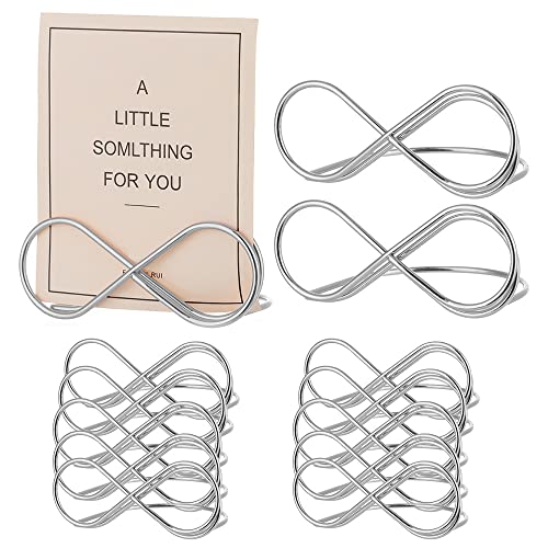 NewZC 12 Stück Tischnummer Halter Metall Hochzeit Tischkartenhalter Silber Tischkartenclips Namenseinstellung Ausstellungsstand Foto Bildkarten Displayständer für Party Hochzeit Restaurant NewZC 12 Stück Tischnummer Halter Metall Hochzeit Tischkartenhalter Silber Tischkartenclips Namenseinstellung Ausstellungsstand Foto Bildkarten Displayständer für Party Hochzeit Restaurant von NewZC