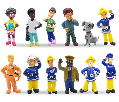 Feuerwehrmann Sam Mini Figuren Set,12pcs Feuerwehr Kuchendeko Feuerwehrmann Sam Figuren Geburtstag Deko Kuchendeckel Tortenfiguren Geburtstags Party liefert Cake Topper Feuerwehrmann Sam Mini Figuren Set,12pcs Feuerwehr Kuchendeko Feuerwehrmann Sam Figuren Geburtstag Deko Kuchendeckel Tortenfiguren Geburtstags Party liefert Cake Topper von Newhope