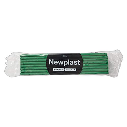 Newplast NCPN09 Modellierungsmaterial, Grüner, 500g von Newplast