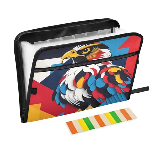 Bird Multicolo Akkordeon-Aktenordner, 13 Fächer, erweiterbarer Aktenordner mit Etiketten, Rechnungen, Quittungen, Dokumentenhalter Bird Multicolo Akkordeon-Aktenordner, 13 Fächer, erweiterbarer Aktenordner mit Etiketten, Rechnungen, Quittungen, Dokumentenhalter von Nexawaveo