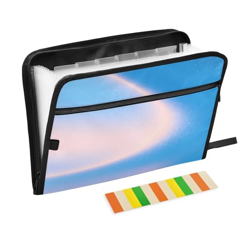 Dreamy Blue Wave Fächermappe mit 13 Fächern und Etiketten, A4, Dokumenten-Organizer mit Reißverschluss Dreamy Blue Wave Fächermappe mit 13 Fächern und Etiketten, A4, Dokumenten-Organizer mit Reißverschluss von Nexawaveo