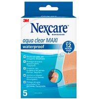 Nexcare™ Pflaster Aqua Clear MAXI Waterproof N1205DMN beige 6,0 x 8,8 cm, 5 St. von Nexcare™