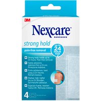 Nexcare™ Pflaster Strong Hold Pain-Free Removal N0904NAMN weiß 7,6 x 10,1 cm, 4 St. von Nexcare™