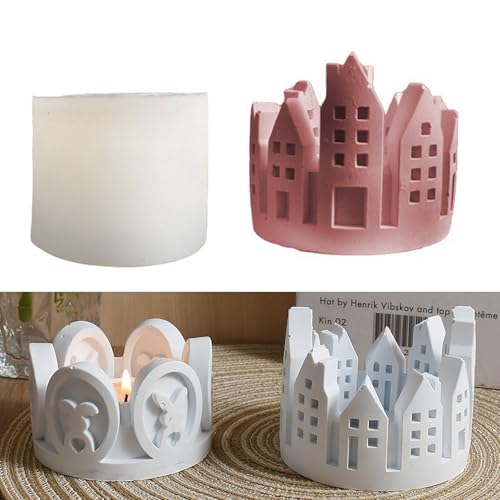 Silikonformen Gießformen Ostern, Silikonform Ostern Hase Silikonform Kerzenhalter Giessformen Silikon Ostern Silikonform Osternhase Teelichthalter Silikon Gießform Ostern für Handwerk (B) von Nexoria