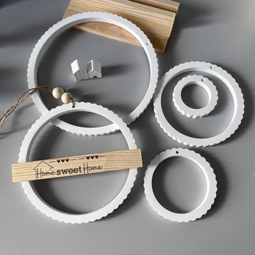 Silikonformen Gießformen Anhänger, 5 Stück Rund Silikonform Anhänger Rund Gipsform zum Gießen Gießformen Silikon Anhänger Ring Giessform Silikon Anhänger Silikonform Weihnachten für DIY Silikonformen Gießformen Anhänger, 5 Stück Rund Silikonform Anhänger Rund Gipsform zum Gießen Gießformen Silikon Anhänger Ring Giessform Silikon Anhänger Silikonform Weihnachten für DIY von Nexoria