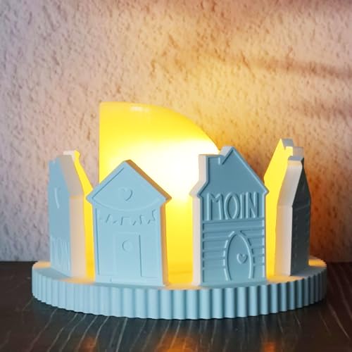 Silikonformen Gießformen Häuser, 8 Stück Silikonform Haus mit Anker Silikonform Kerzenhalter mit Sockel Silikon form Sommer Moin Gipsformen zum Gießen Gießform Häuser Gieß formen Silikon für Sommer Silikonformen Gießformen Häuser, 8 Stück Silikonform Haus mit Anker Silikonform Kerzenhalter mit Sockel Silikon form Sommer Moin Gipsformen zum Gießen Gießform Häuser Gieß formen Silikon für Sommer von Nexoria