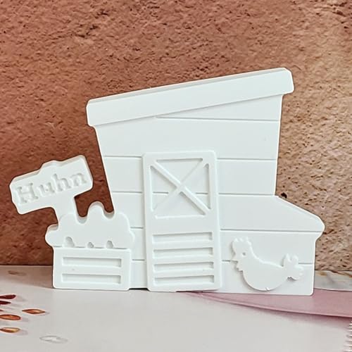 Silikonformen Gießformen Häuser, Hühn Silikonform Haus Gießformen Silikon Hühnerstall Gipsform zum Gießen Giessform Silikon Gießformen Tier Silikonform Frühling Sommer für Kerzen Gips Silikonformen Gießformen Häuser, Hühn Silikonform Haus Gießformen Silikon Hühnerstall Gipsform zum Gießen Giessform Silikon Gießformen Tier Silikonform Frühling Sommer für Kerzen Gips von Nexoria