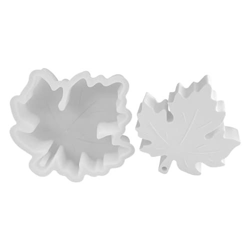Silikonformen Gießformen Herbst, Silikonform Herbst Silikonform Kürbis Ahornblätter Gipsformen zum Gießen Gießformen Silikon Herbst Ahornblatt Gießform Kürbis für DIY Gips Kerzen (B) von Nexoria