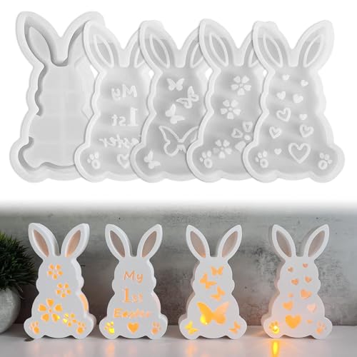 Silikonformen Gießformen Ostern, Silikonform Hase Silikonform Ostern Silikonform Osternhase Gipsformen zum Gießen Giessformen Silikon Ostern Gießform Hase Silikon Gießform Ostern für Handwerk (A) Silikonformen Gießformen Ostern, Silikonform Hase Silikonform Ostern Silikonform Osternhase Gipsformen zum Gießen Giessformen Silikon Ostern Gießform Hase Silikon Gießform Ostern für Handwerk (A) von Nexoria