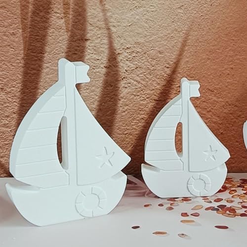 Silikonformen Gießformen Ostern Fische, 4 Stück Silikonform Ostern Silikonform Fisch Gips zum Gießen Ostern Gießform Kerzenhalter Fische Gießformen Silikon Ostern Frühling für Handwerk (F) von Nexoria