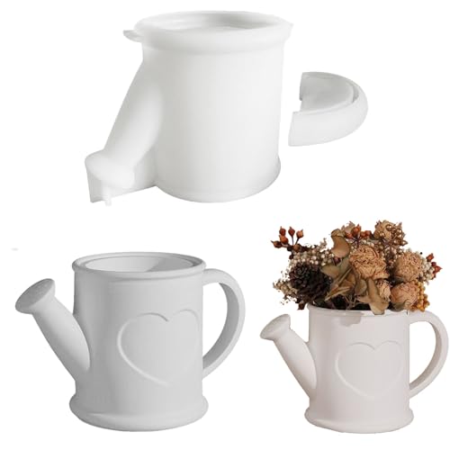 Silikonformen Gießformen Vase, Gießkannen Silikonform Vase Gießkannenvase Gipsform zum gießen Gießformen Silikon Vase Silikonform Frühling Gießform Vase Epoxidharz Formen für Handwerk (A) von Nexoria