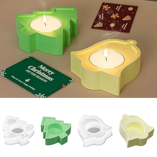 Silikonformen Gießformen Weihnachten, 2 Stück Silikonform Kerzenhalter Baum Gießform Kerzenhalter Silikonform Tannenbaum Gießformen Silikon Teelichthalter Silikonformen Weihnachten für Teelichter (A) Silikonformen Gießformen Weihnachten, 2 Stück Silikonform Kerzenhalter Baum Gießform Kerzenhalter Silikonform Tannenbaum Gießformen Silikon Teelichthalter Silikonformen Weihnachten für Teelichter (A) von Nexoria