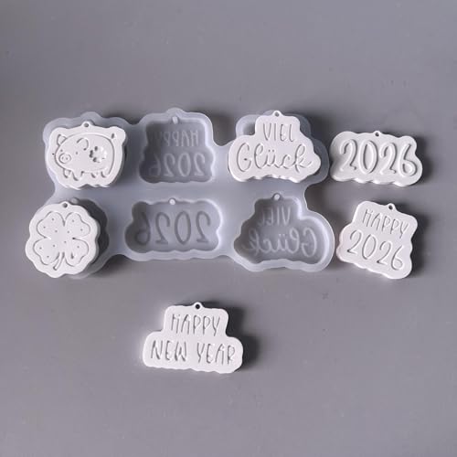 Silikonformen Gießformen Weihnachten, 6 Stück Adventskalender Silikonform Weihnachten Anhänger Adventskalender Silikonform Glücksschwein Gips zum Gießen Gießformen Silikon Weihnachten für DIY (A) Silikonformen Gießformen Weihnachten, 6 Stück Adventskalender Silikonform Weihnachten Anhänger Adventskalender Silikonform Glücksschwein Gips zum Gießen Gießformen Silikon Weihnachten für DIY (A) von Nexoria