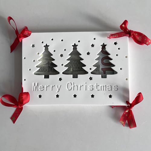 Silikonformen Gießformen Weihnachten, Silikonform Weihnachten Geldgeschenk Gießformen Silikon Weihnachten Baum Elch Gipsformen zum Gießen Gießform Geldgeschenk für Handwerk (D) von Nexoria