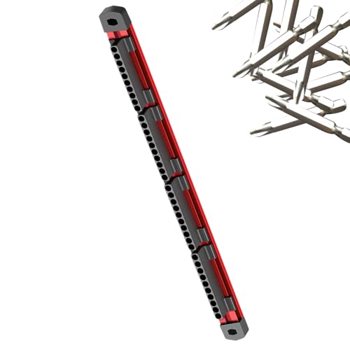 Nexusectar Magnetische Bit-Halterung - 40-Fach Wandhalterung Für Schraubendreher-Bits - Platzsparende Werkzeug-Aufbewahrung für Elektriker, Kfz-Werkstatt, Holzverarbeitung & Garage Nexusectar Magnetische Bit-Halterung - 40-Fach Wandhalterung Für Schraubendreher-Bits - Platzsparende Werkzeug-Aufbewahrung für Elektriker, Kfz-Werkstatt, Holzverarbeitung & Garage von Nexusectar