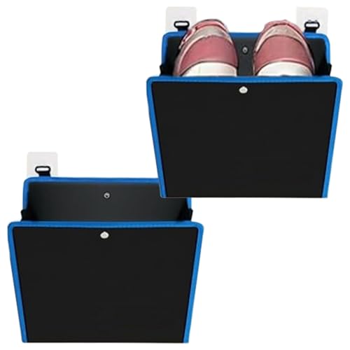 Nexusectar Organizer | Faltbare Schuh Aufbewahrung | Organizer Wandmontierbar Aufhängbare Box Für Stiefel Arbeitsplatz Schlafzimmer Wohnheim Zuhause Kleiderschrank Sneaker Flur Wohnung,Sneaker Zuhause von Nexusectar