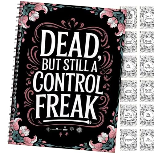 Nexusectar Wenn Ich Den Buchplaner Sterbe - Death Planer Organizer, Kleines Final Wishes Organizer Books | Wenn Ich Ein Notizbuch Weg Bin, Leitete Endgültige Arrangements Binder Für Die Information Vo von Nexusectar