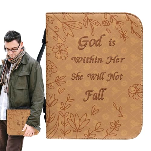 PU Lederbuch -Buch Cover - Bibelbuch Cover, Bibelhülle, Lederbuchcover | Top -Griff -Buchbeutel, Frauenbeutel Mit Tragbar,Bibelbuch Cover Für Männer - Bibel Cover -Tasche | Bible Book Persivations -Co PU Lederbuch -Buch Cover - Bibelbuch Cover, Bibelhülle, Lederbuchcover | Top -Griff -Buchbeutel, Frauenbeutel Mit Tragbar,Bibelbuch Cover Für Männer - Bibel Cover -Tasche | Bible Book Persivations -Co von Nexusectar