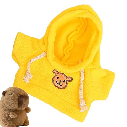 Stofftierkleidung,Kleidung für Stofftiere, Bär Kapuzenpullover, Niedliches Capybara-Kuscheltier-Shirt, -Puppen-Outfits, Zubehör, Pullover für Kinder, und Mädchen, 7,87 bis 9,84 Stofftierkleidung,Kleidung für Stofftiere, Bär Kapuzenpullover, Niedliches Capybara-Kuscheltier-Shirt, -Puppen-Outfits, Zubehör, Pullover für Kinder, und Mädchen, 7,87 bis 9,84 von Nexusectar