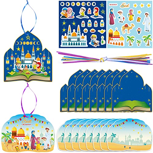 24er Pack Eid Mubarak Ramadan Girlande Kinder Aufkleber Hängende Verzierung Islamische Dekoration Muslimischen Eid Al-Fitr Dekoration 2 Stile 24er Pack Eid Mubarak Ramadan Girlande Kinder Aufkleber Hängende Verzierung Islamische Dekoration Muslimischen Eid Al-Fitr Dekoration 2 Stile von Nezyo