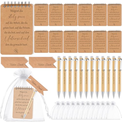 Nezyo 12 Sets Dankeschön Geschenk für Kollegen Mitarbeiter Notizbuch Danke für Alles Kugelschreiber Notizblock Mitarbeiter Geschenk Team Geschenk Kleine Abschiedsgeschenk für Kollegen(Mögest) Nezyo 12 Sets Dankeschön Geschenk für Kollegen Mitarbeiter Notizbuch Danke für Alles Kugelschreiber Notizblock Mitarbeiter Geschenk Team Geschenk Kleine Abschiedsgeschenk für Kollegen(Mögest) von Nezyo