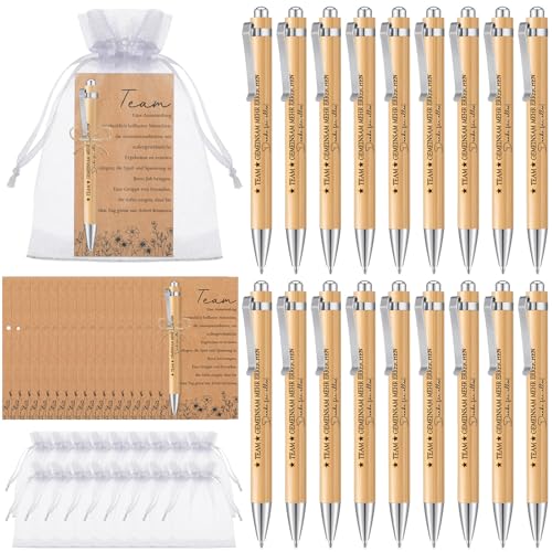 Nezyo 18 Sets Team Geschenkset Dankeschön Geschenk für Kollegen Enthalten Team Lesezeichen aus Papier Kugelschreiber mit Gravur Kugelschreiber Danke für Alles mit Organzasäckchen und Juteseil Nezyo 18 Sets Team Geschenkset Dankeschön Geschenk für Kollegen Enthalten Team Lesezeichen aus Papier Kugelschreiber mit Gravur Kugelschreiber Danke für Alles mit Organzasäckchen und Juteseil von Nezyo