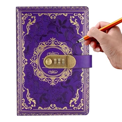 Nhujevkom Tagebuch Mit Schloss | A5 Dreistelliges Zahlenschloss Planer Notizbuch zum Schreiben - Sicheres Journal Für Töchter Söhne Familie Mädchen Jugendliche Frauen Männer Freunde Nhujevkom Tagebuch Mit Schloss | A5 Dreistelliges Zahlenschloss Planer Notizbuch zum Schreiben - Sicheres Journal Für Töchter Söhne Familie Mädchen Jugendliche Frauen Männer Freunde von Nhujevkom