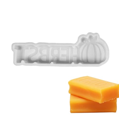 Nhujevkom Thanksgiving Silicone Förmchen,Herbst Kürbis Igel Formen für Epoxidharz - Vielseitige Bastelhilfe Für Knetmasse Kerzen Harz Ornamente Gips Beton Kreativ von Nhujevkom
