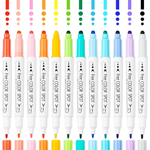 NiArt 12 Farben Acrylstifte für Steine Wasserfest ,Dual Tip Acrylfarben Stifte Steine Bemalen Set ,Acrylic Paint Lackstift Für Steine, Holz, Glas und DIY-Projekte, Doppelseitig, 0,5-3 mm NiArt 12 Farben Acrylstifte für Steine Wasserfest ,Dual Tip Acrylfarben Stifte Steine Bemalen Set ,Acrylic Paint Lackstift Für Steine, Holz, Glas und DIY-Projekte, Doppelseitig, 0,5-3 mm von NiArt
