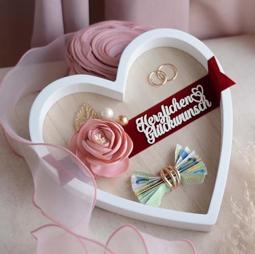 Elegantes Hochzeitsgeschenk für das Brautpaar – liebevoll gestaltetes, hochwertiges Tablett als originelles Geschenk zur Hochzeit. Authentische Geldgeschenkverpackung im wunderschönen Vintage-Stil Elegantes Hochzeitsgeschenk für das Brautpaar – liebevoll gestaltetes, hochwertiges Tablett als originelles Geschenk zur Hochzeit. Authentische Geldgeschenkverpackung im wunderschönen Vintage-Stil von NiLiNo