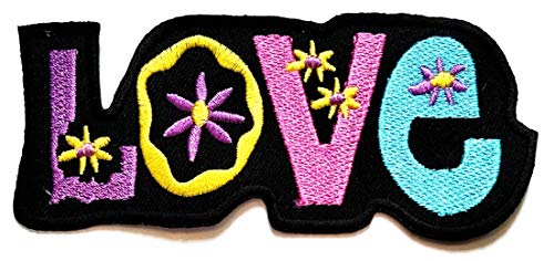 Nipitshop Aufnäher mit Aufschrift "Black Love", Friedenszeichen, Symbol, Hippie, Retro, Boho, Blume, Kraft, Liebe, Cartoon, bestickt, zum Aufnähen, für Männer, Frauen, Jungen, Mädchen, Kinder Nipitshop Aufnäher mit Aufschrift "Black Love", Friedenszeichen, Symbol, Hippie, Retro, Boho, Blume, Kraft, Liebe, Cartoon, bestickt, zum Aufnähen, für Männer, Frauen, Jungen, Mädchen, Kinder von NiPitShop Peace Sign Symbol Patches