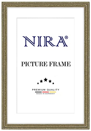 NiRa Massiv Holz Bilderrahmen Barock Antik 40 x 50 cm in Alt-Silber | Farbe und Größe wählbar | Rahmen für Poster | Puzzle | Foto collage HD088 NiRa Massiv Holz Bilderrahmen Barock Antik 40 x 50 cm in Alt-Silber | Farbe und Größe wählbar | Rahmen für Poster | Puzzle | Foto collage HD088 von NiRa