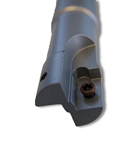 CNC Wendeplattenfräser 90° Schaftfräser D=16mm Z=2 L=80mm NL=32mm für APKT 1003 von NiTec Olbernhau